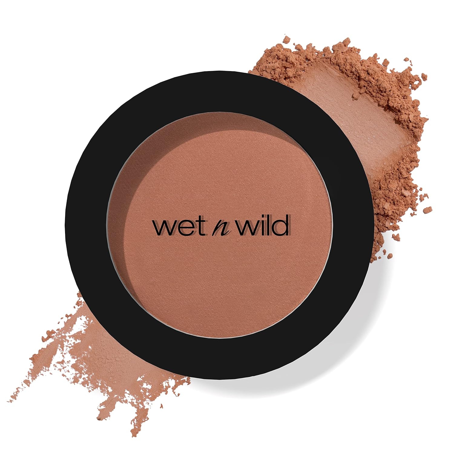 251102113657749_1 Wet n Wild Color Icon Blush Powder Makeup, Pinch Me Pink | Matte Natural Glow | Moisturizing Jojoba Oil - Image 1